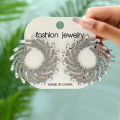 Geometric Shape Personality Earrings Ladies Jewelry Catwalk Accessories