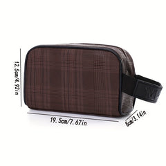 Portable Twill Travel Storage Bag Large Capacity Cosmetics Bag Toiletry Bag