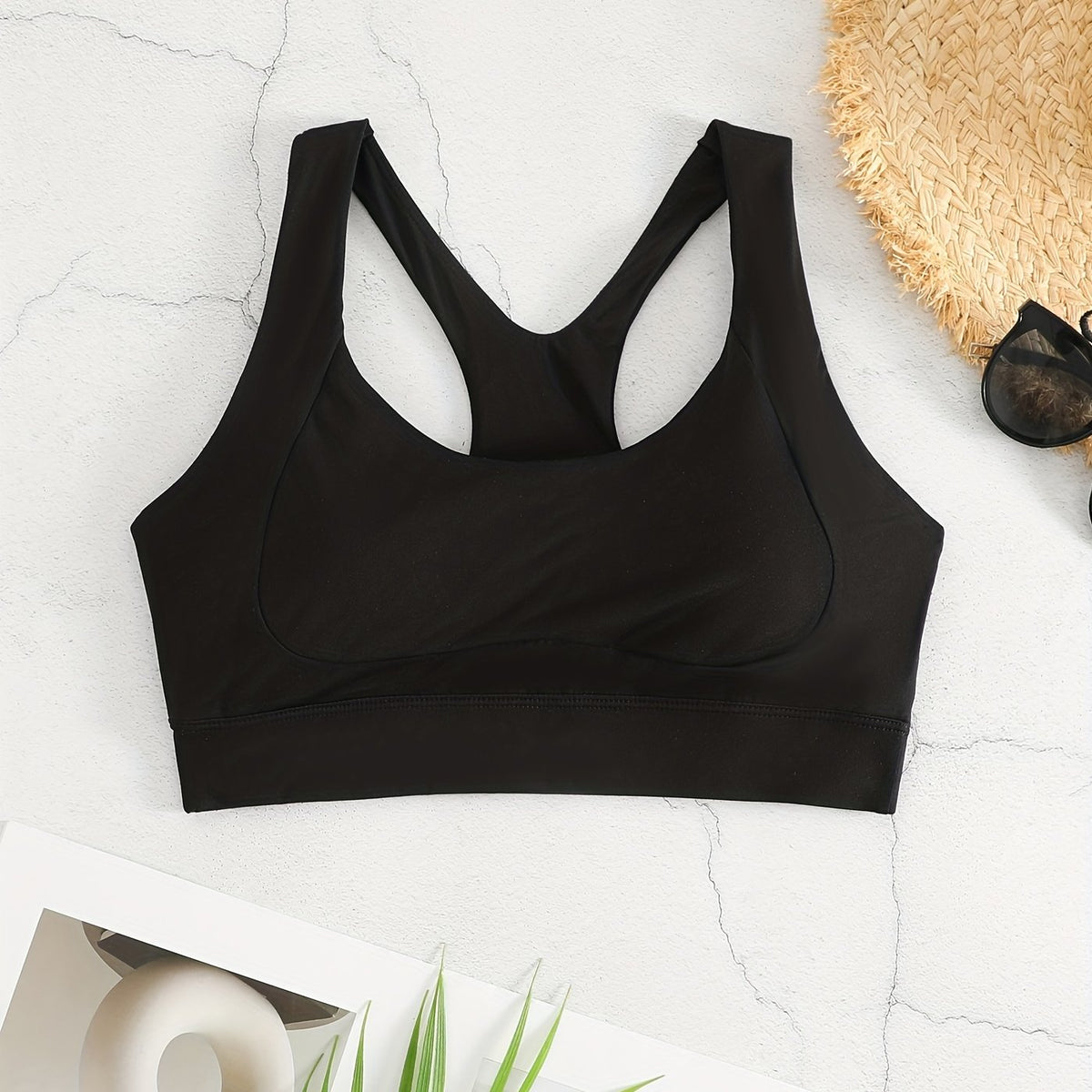 Racerback Sports Bra for Women - Activewear for Running Yoga Workout