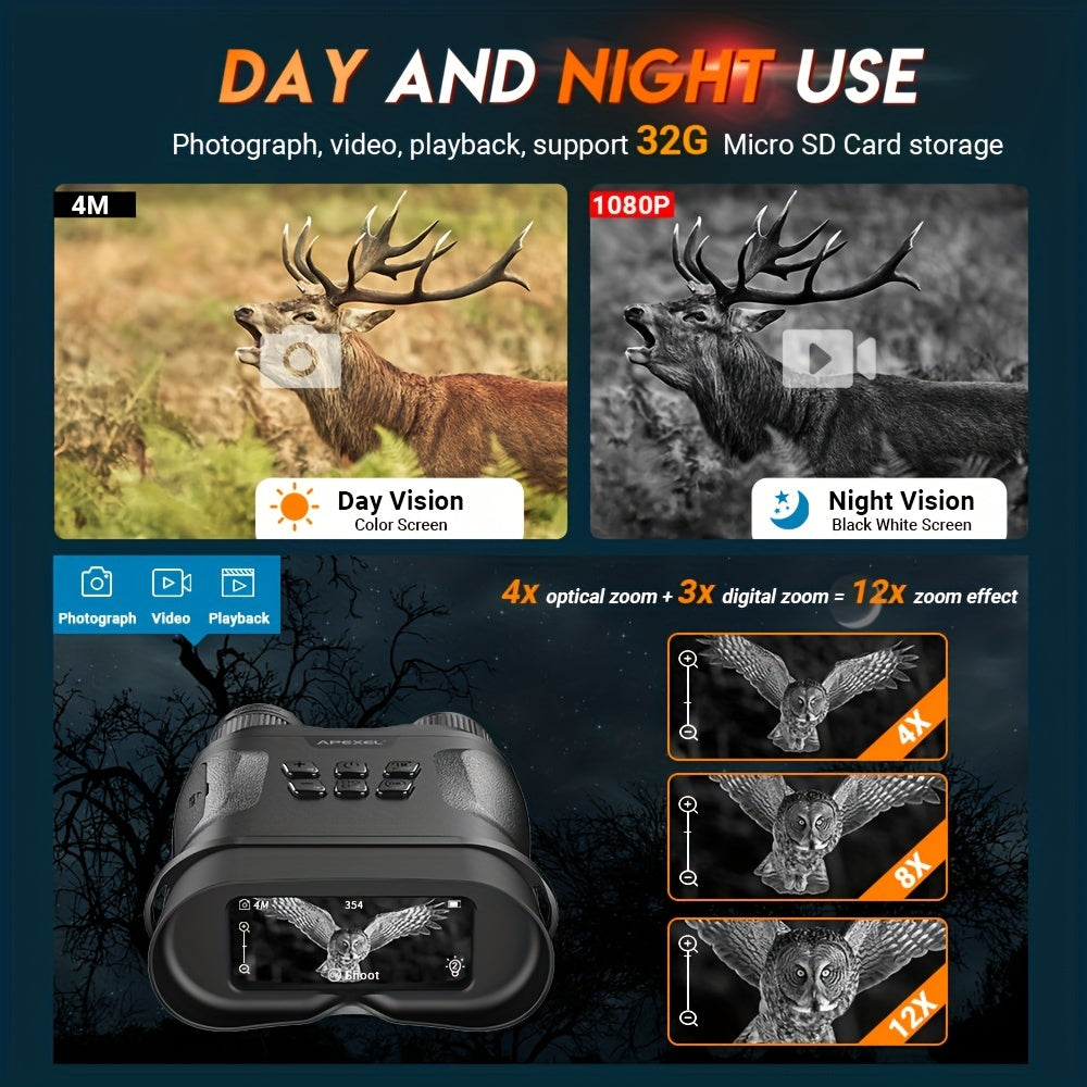 NV008 Night Vision Binoculars 1080P Infrared Military Binoculars