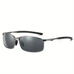 Men's Business Sunglasses UV400 Outdoor Riding Fishing Glasses
