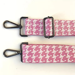Houndstooth Pattern Bag Strap Lightweight Shoulder Strap