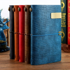 Hand Crafted Leather Travelers Notebook with Notepads & Card Slots