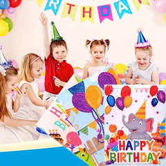 1pc 5D DIY Diamond Painting Christmas Cards Hand Drilled Diy Birthday Gift