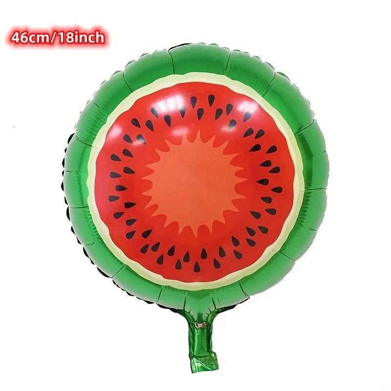 2pcs 18 Fruit Foil Helium Balloons for Summer Parties Birthdays