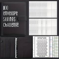 100 Envelope Challenge Binder for Easy Saving