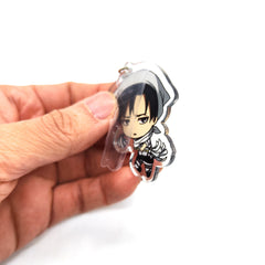 Anime Figure Keychain Acrylic Keyring Bag Accessory Car Pendant 1pc