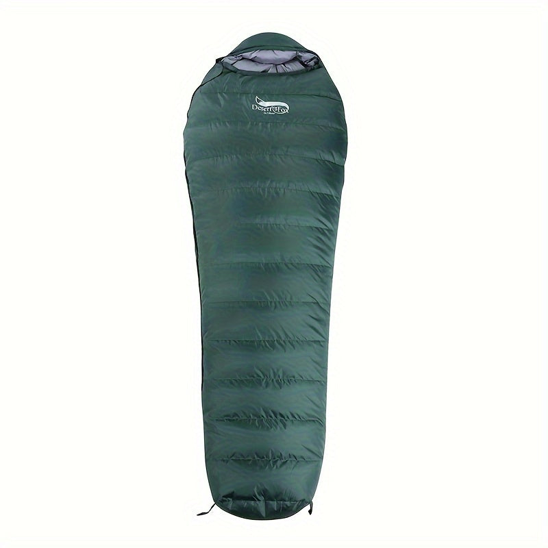 Duck Sleeping Bag for Autumn and Winter, Men and Women, Cold Resistant