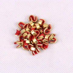 10pcs Bow String Brass Nock Points Archery Accessory