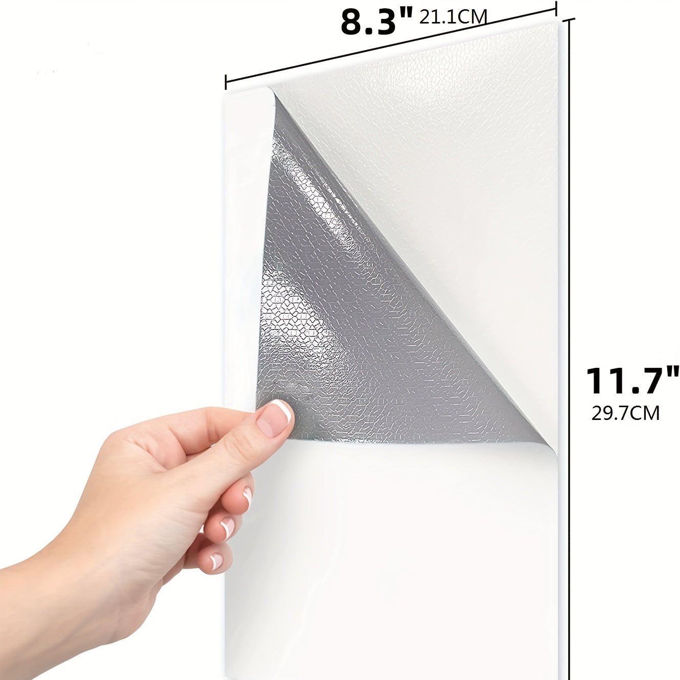 6pack Dry Erase Whiteboard Stickers A4 Size