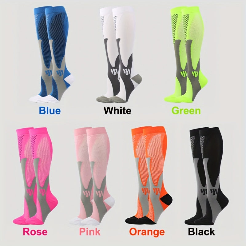 Men's Compression Sport Socks Sweat absorbing Nylon Blend