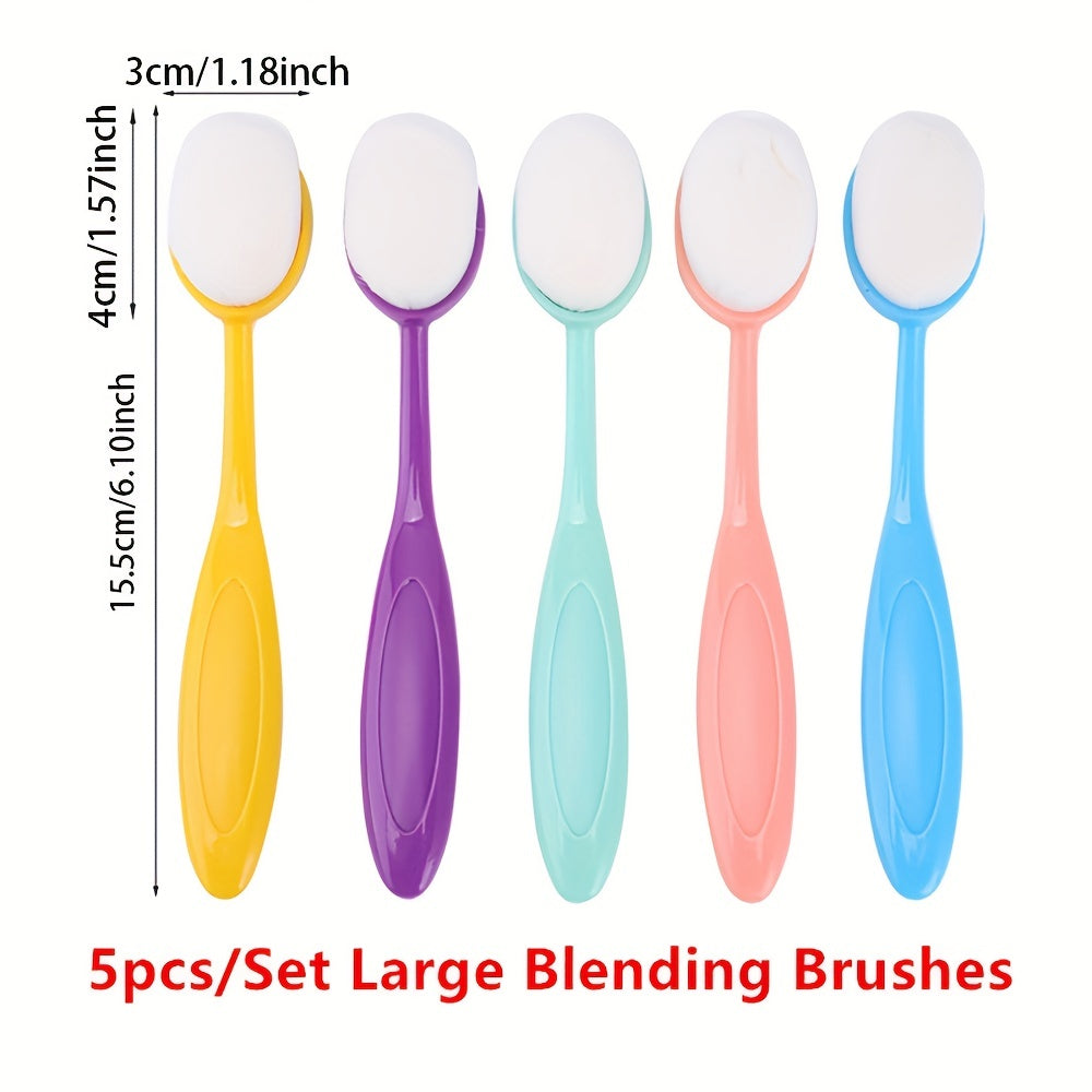 5pcs Blending Brushes Set for DIY Cards Making Ink Application Tools