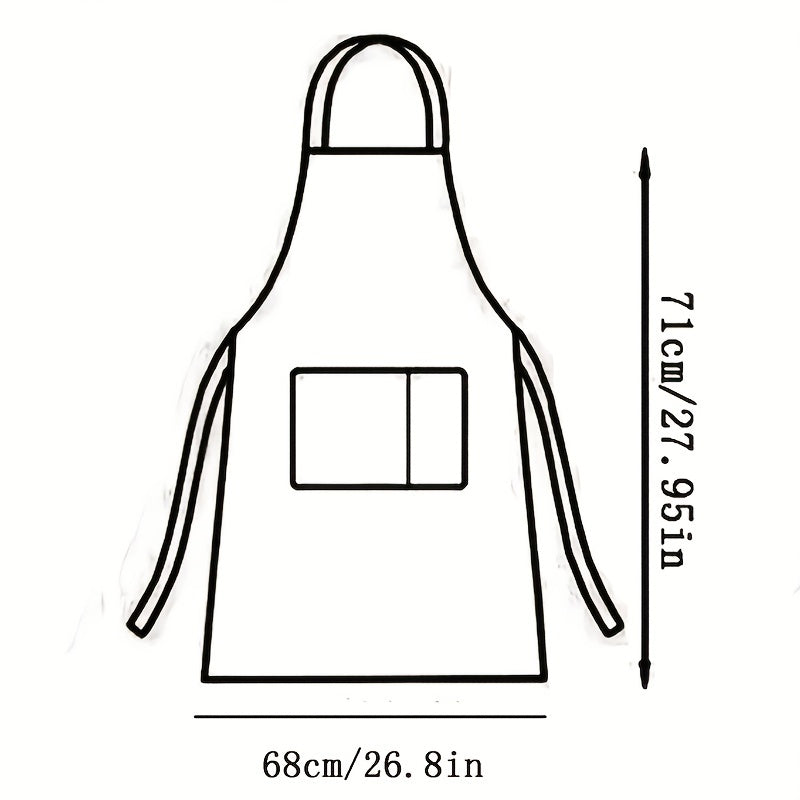Waterproof Cartoon Cat Kitchen Apron for Home Cooking