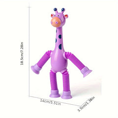 DIY Telescopic Animal Toys 4 Packs - Fun Decompression Toys for Kids