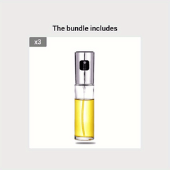 Stainless Steel Atomization Spray Bottle for Kitchen Home Barbecue