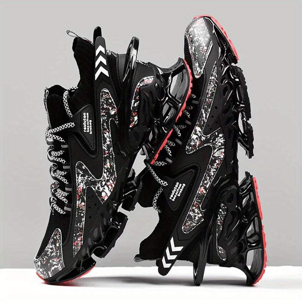 Men's Blade Sneakers Knitted Running Shoes