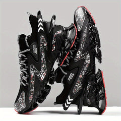 Men's Blade Sneakers Knitted Running Shoes