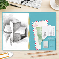 A4 Sketch Book Mixed Media Sketchbook 75 Sheets