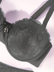  Sexy Lace Push Up Bra & Panty Set