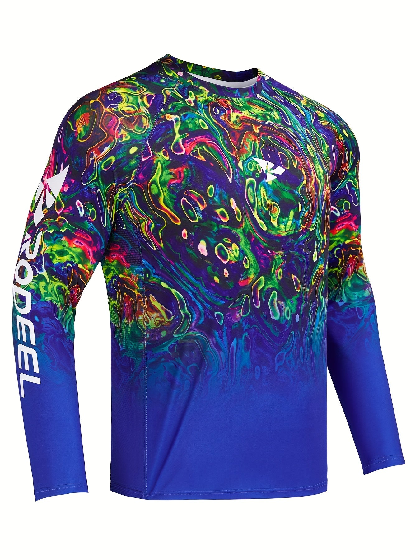 Men's Camo UPF 50 Sun Protection Shirt Long Sleeves