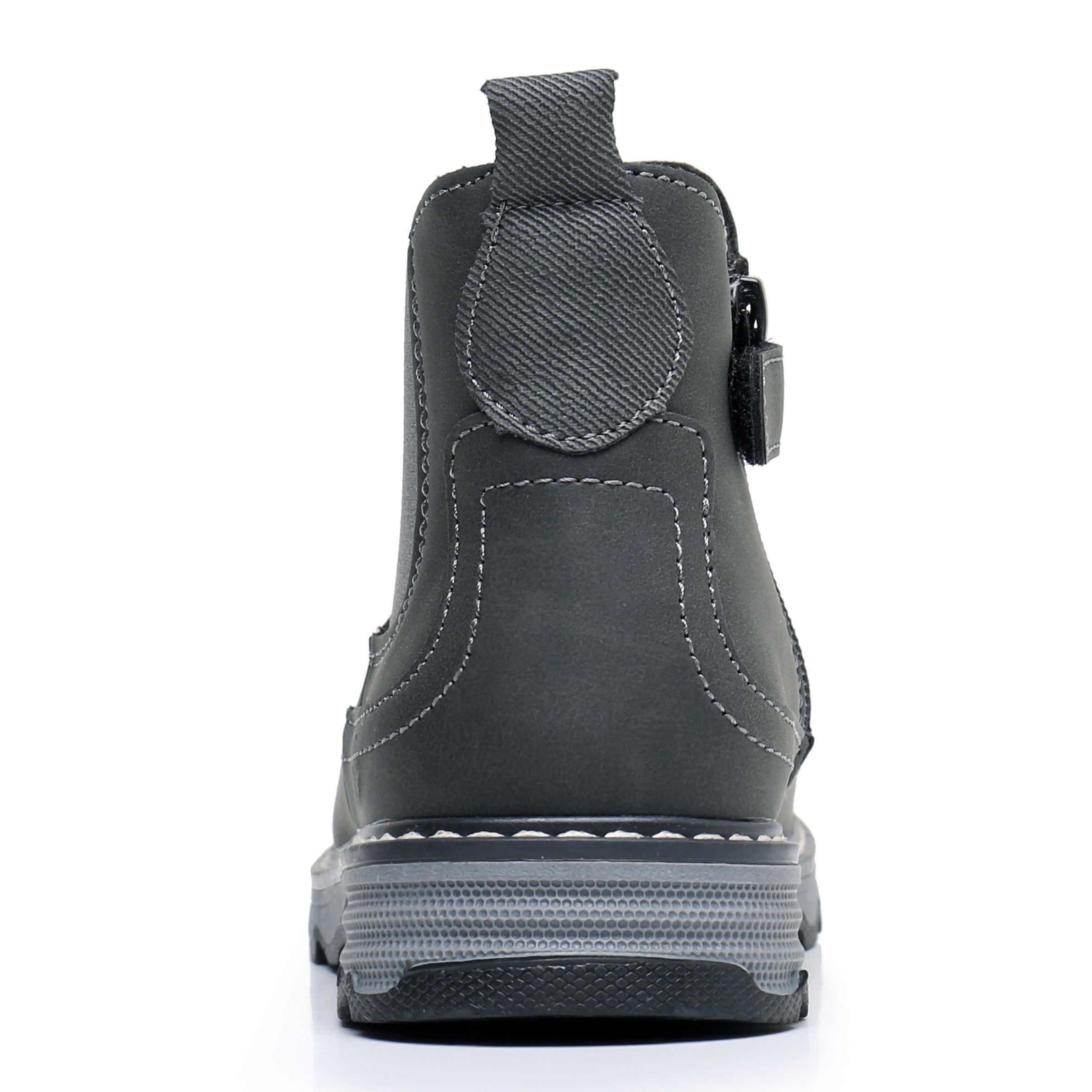 Boy's Side Zipper Ankle Boots Comfy Non Slip Casual Shoes