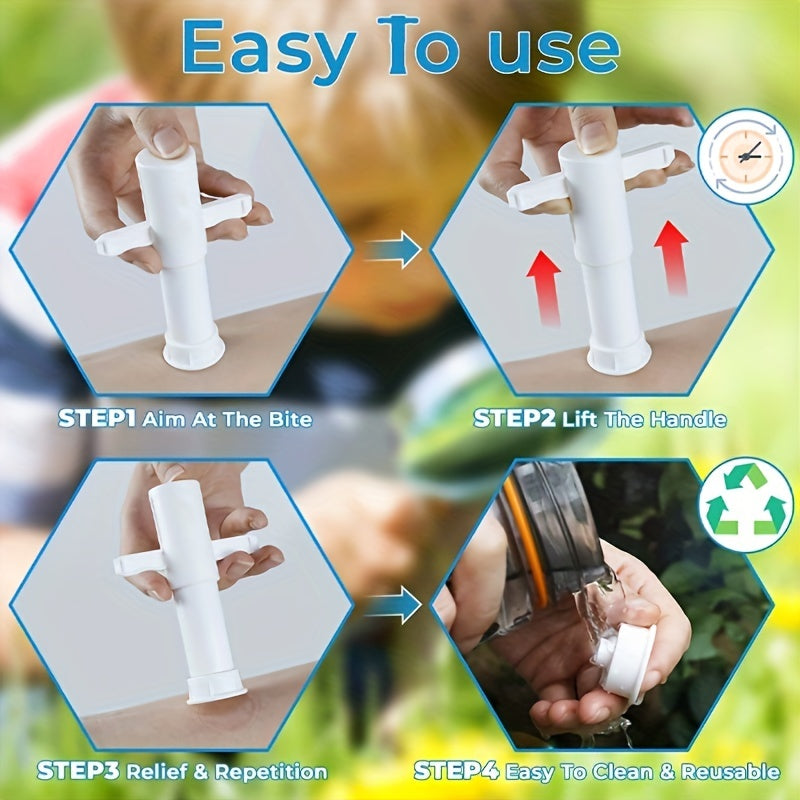 Bug Bite Suction Tool for Instant Relief from Outdoor Bites