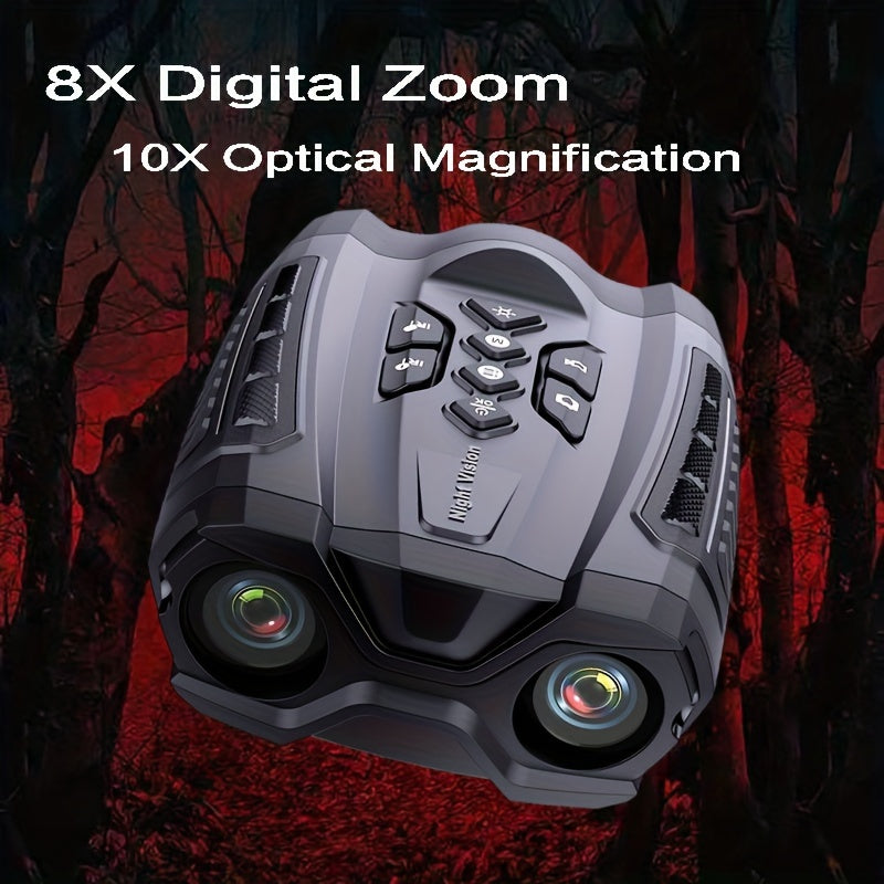 Night Vision Binoculars 10X Optical Zoom 8X Digital Zoom