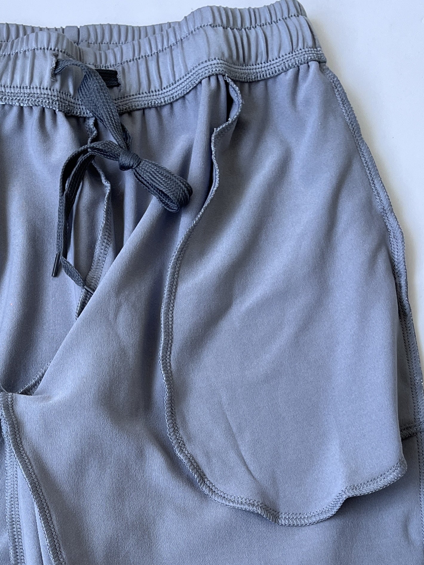 Grey Sports Cropped Pants Boys Size Kids Thin Summer