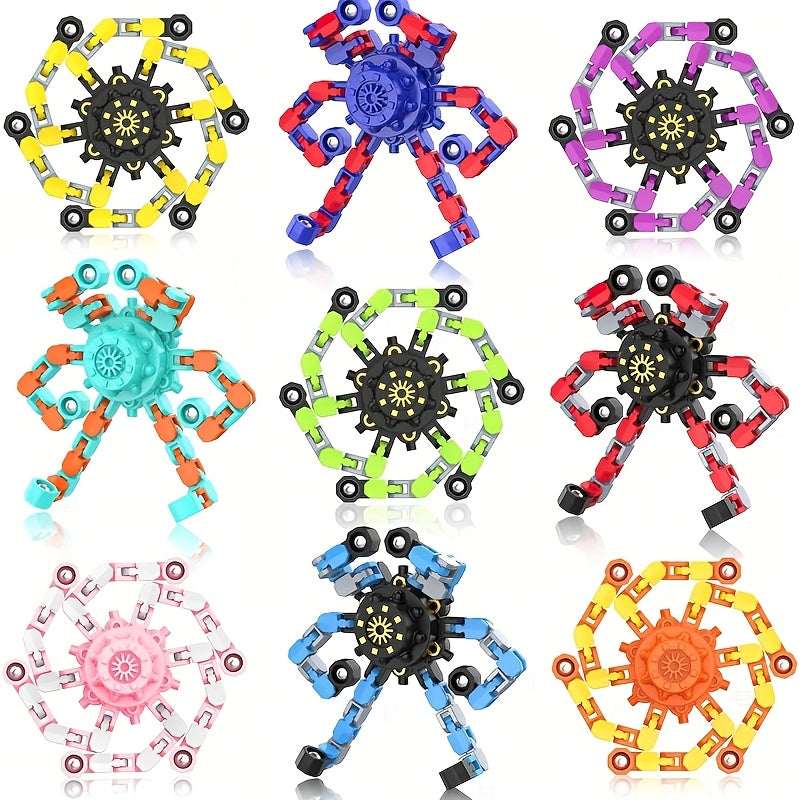 Transformable Spinners Funny Toys Deformation Robot