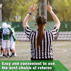 2pcs Wrist Indicator Rugby Referee Counting Chain Clip Football Yard Markers