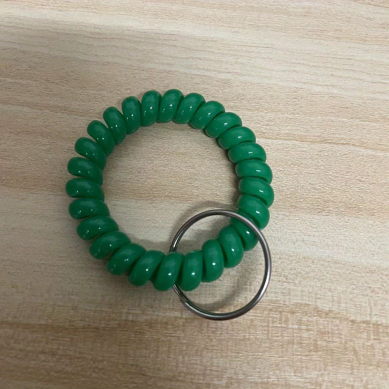 Coli Wire Bracelet Keychain Hair Tie Key Ring Purse Bag Charm Earphone Accessory