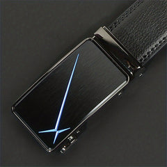 High Buckle Men's Belt Automatic Buckle Belt Business