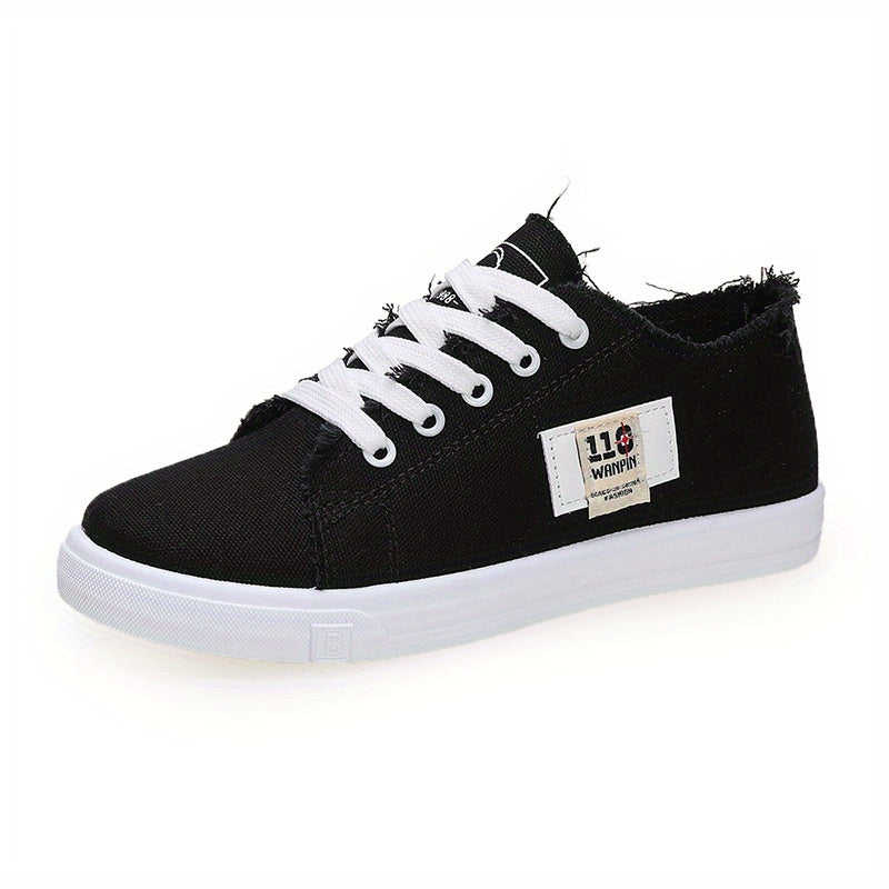 Women's Canvas Shoes Casual Lace Up Outdoor Shoes
