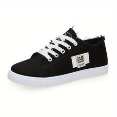 Women's Canvas Shoes Casual Lace Up Outdoor Shoes