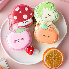 Creative Vegetable Sticky Notes Mini Word Book Keyring