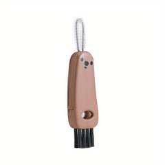 Portable Water Cup Cleaning Brush Mini Bear Cups Washing Brush