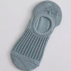 5 Pairs Women's Low Cut Ankle Socks Soft & Lightweight Solid Colors