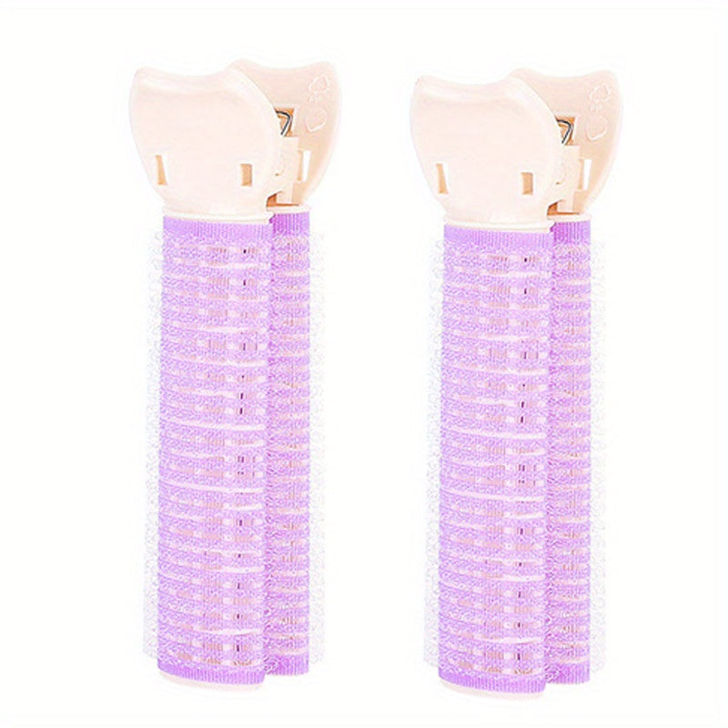 2pcs Plastic Fixing Curling Clip Hair Root Clip For Girls Children