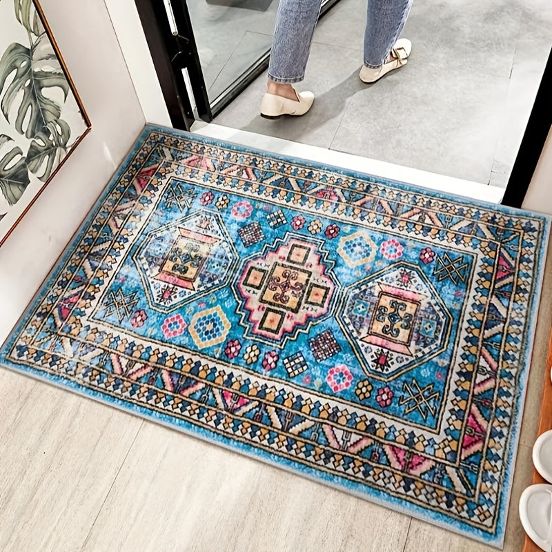 Retro Persian Cashmere Living Room Carpet Sofa Coffee Table Mat