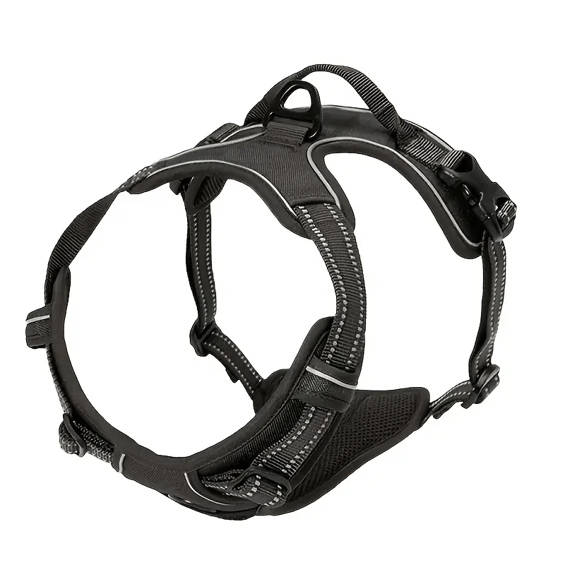 Adjustable No Pull Dog Harness with Padded Vest - Comfortable Walking Experience