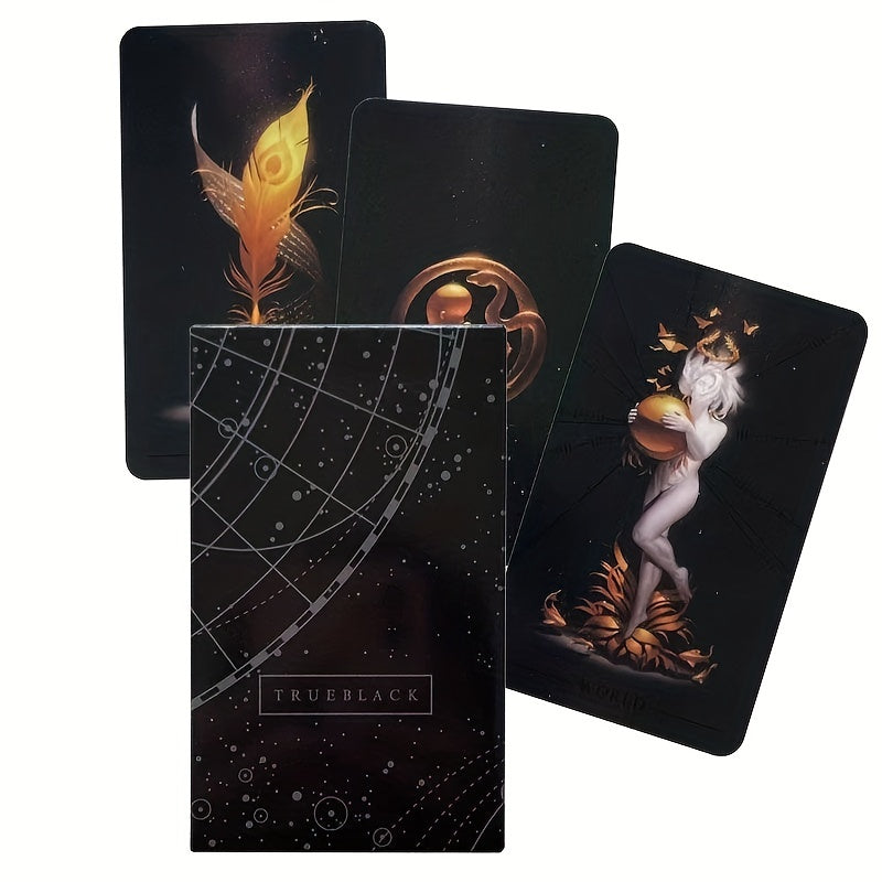 True Tarot Oracle Cards Deck with Mini Cards & PDF Guidebook