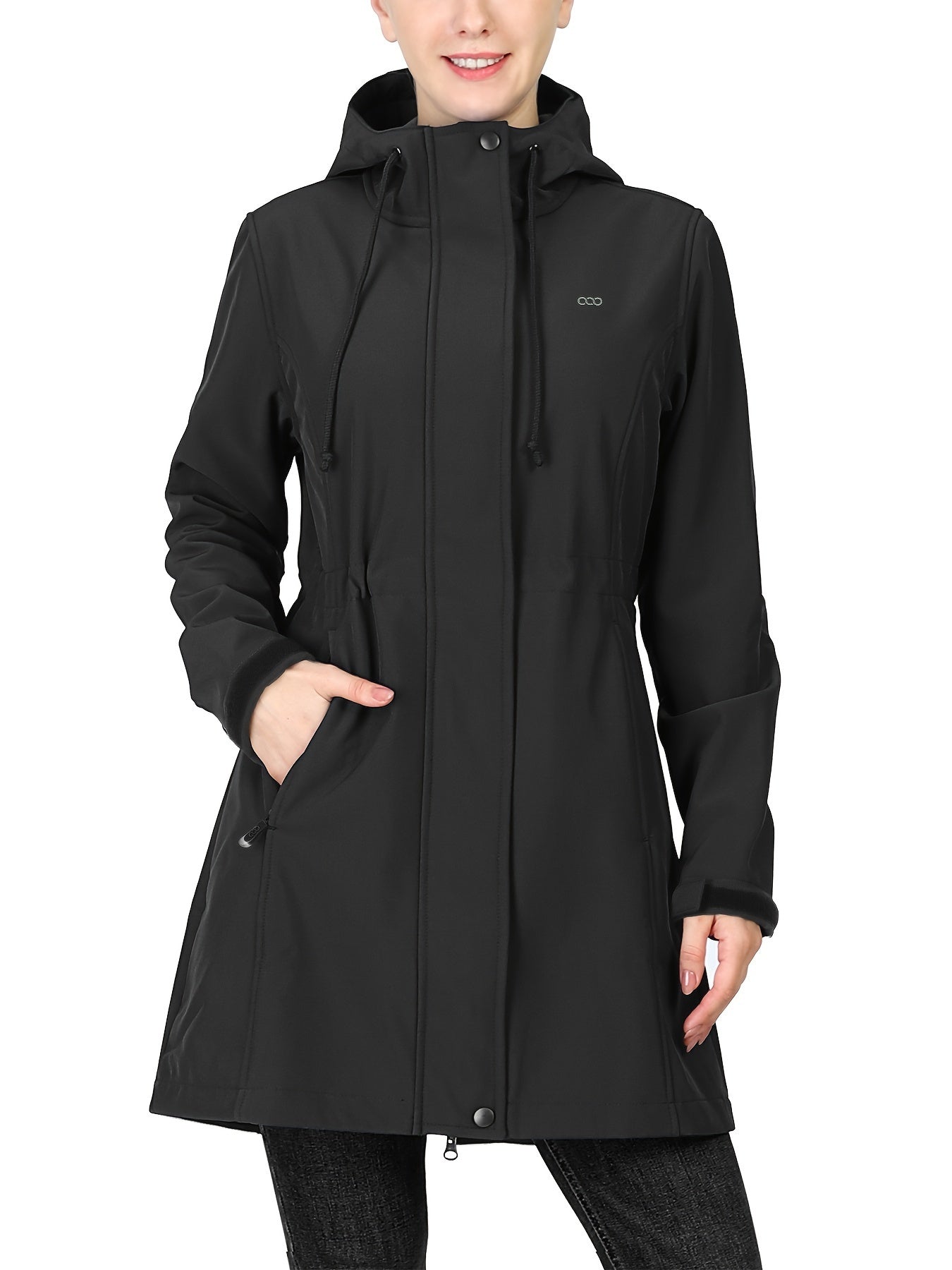 Waterproof Outdoor Jacket Long Jacket Women's Activewear
