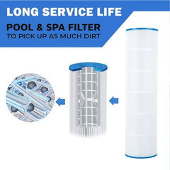 Pool Filter Cartridge Replacements HYP 175 High Dust Holding Rate
