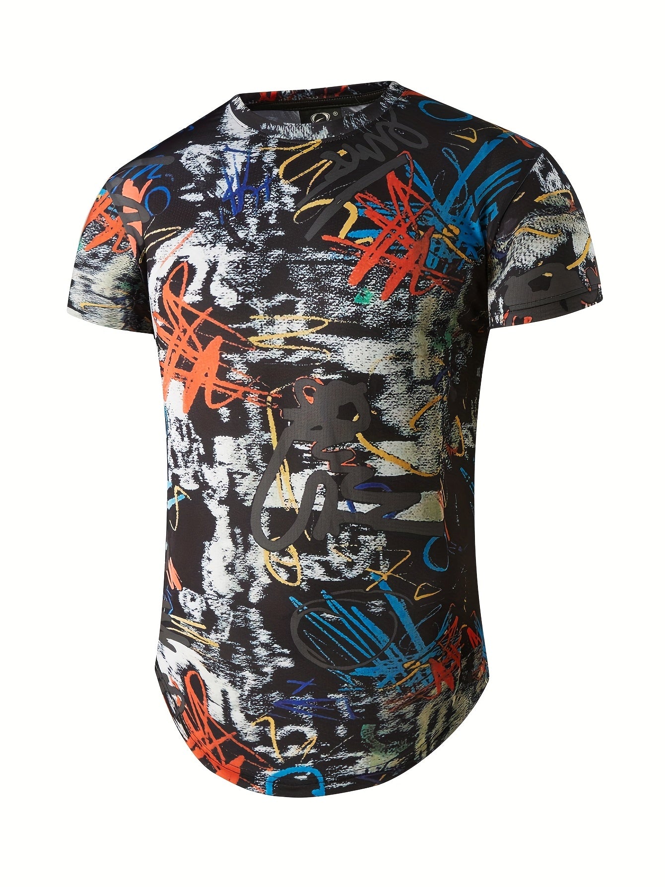 Men's Doodle Graphic T Shirt for Summer Adventures