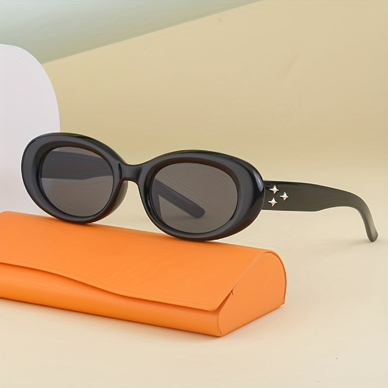 Men's Oval Frame Sunglasses for Holiday Outdoor Festivals