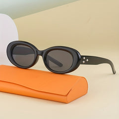 Men's Oval Frame Sunglasses for Holiday Outdoor Festivals