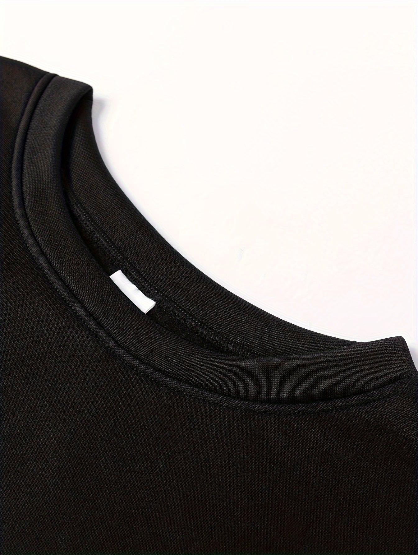 Letter Print Long Sleeve Two Piece Set