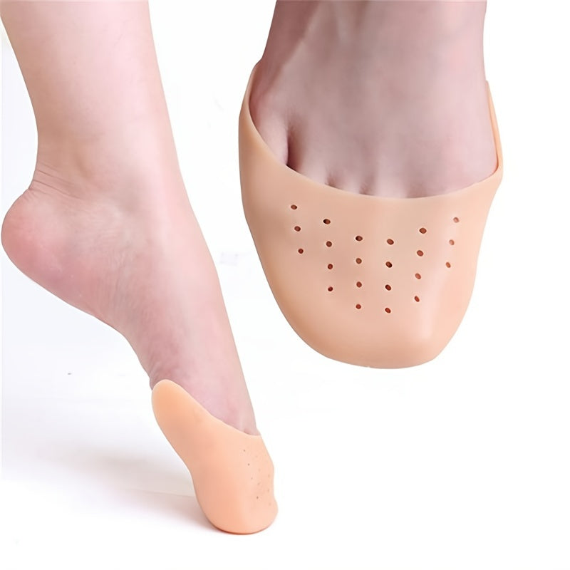 2pcs Anti-wear Toe Protectors with Breathable Hole