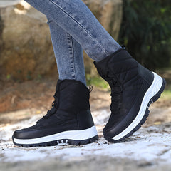 Women's Warm Snow Boots Non slip Platform High Tube Boots