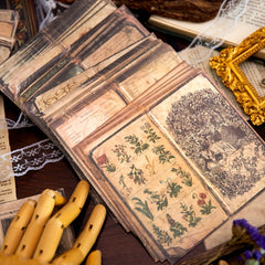 Vintage Style DIY Scrapbooking Paper 50 sheets